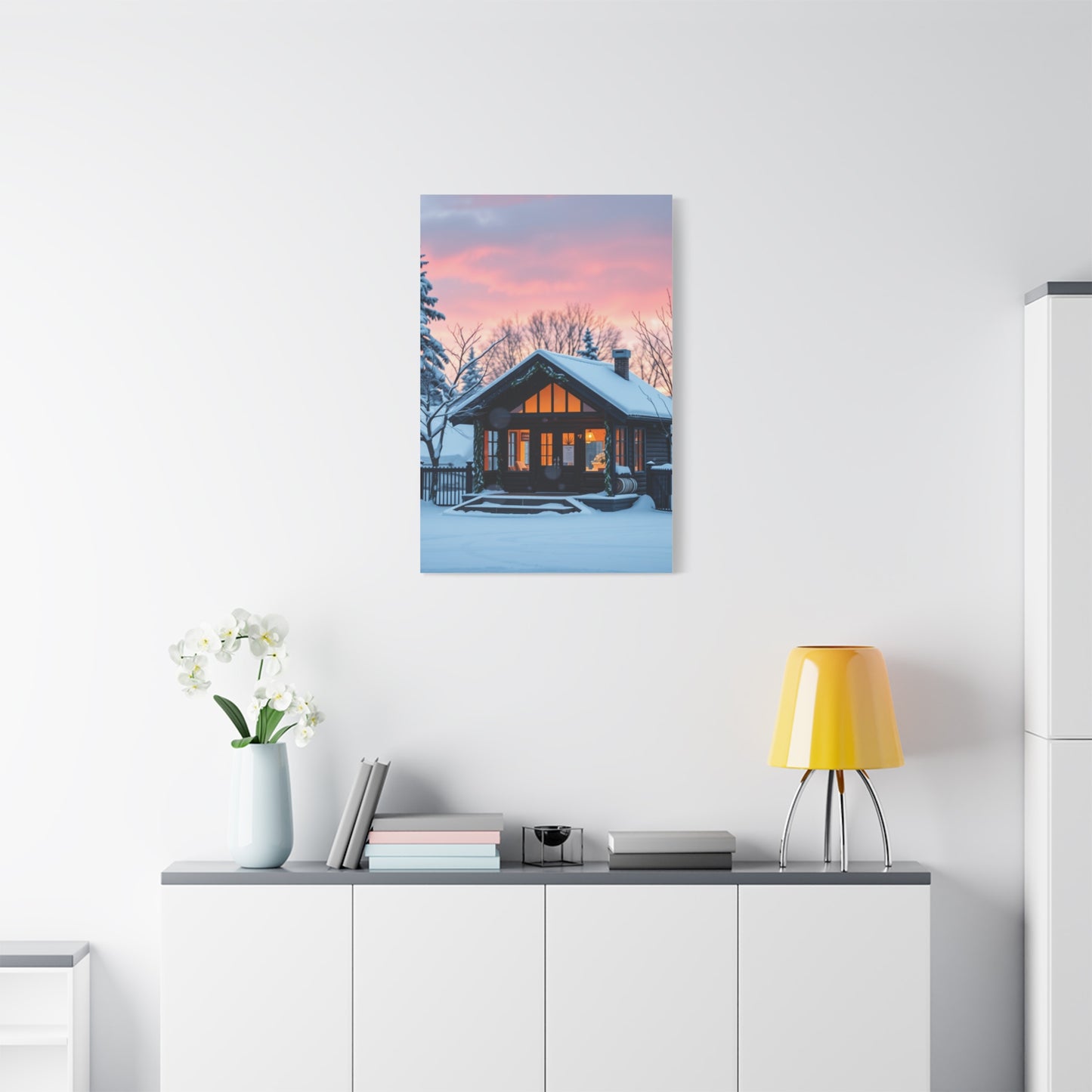 Hushed Winter Landscape Wall Art & Canvas Print