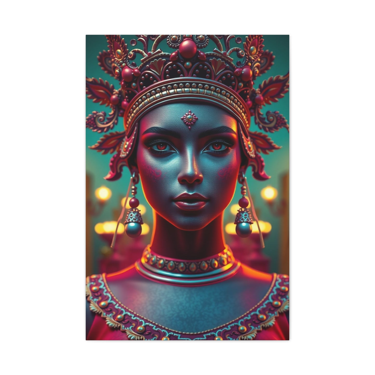 Mexican Splendor Canvas Wall Art & Canvas Print