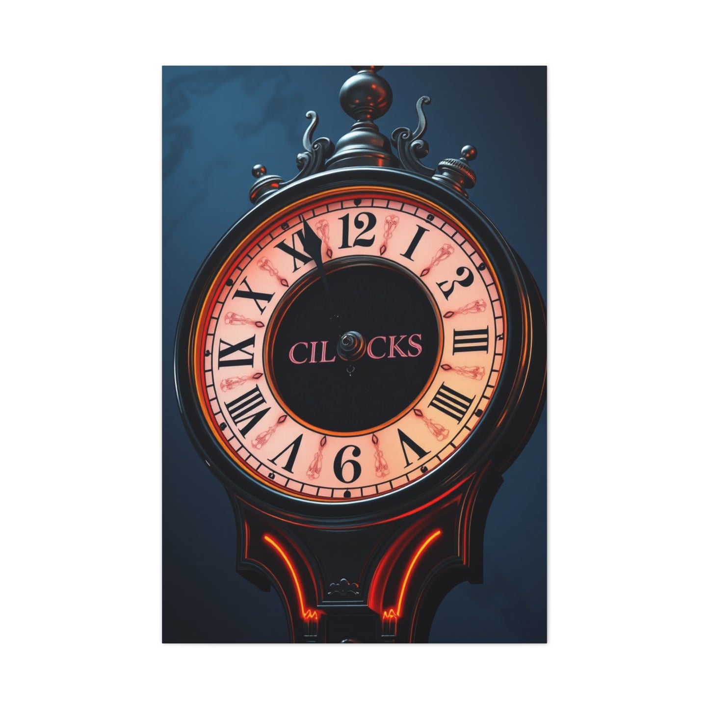 Elite Clock Art Vision Wall Art & Canvas Print