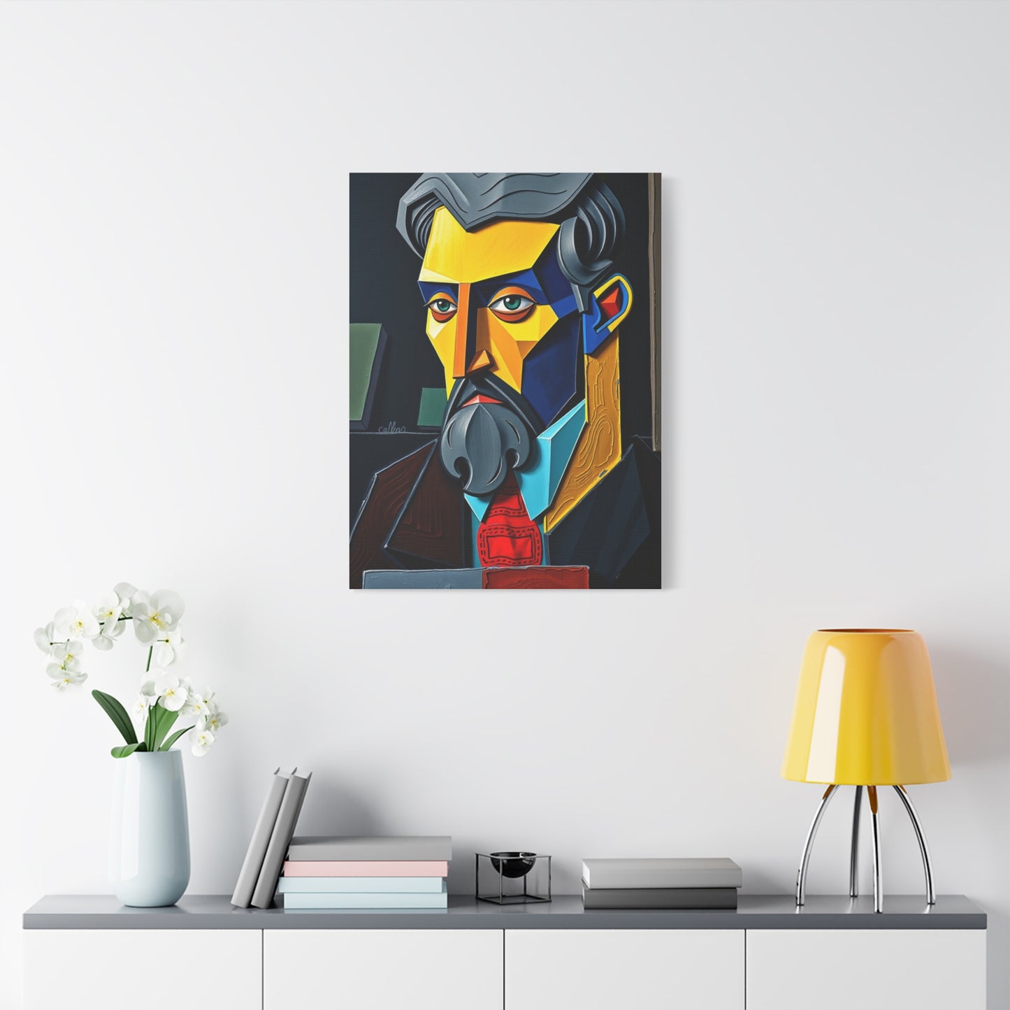Cubist Aesthetic Canvas Wall Art & Canvas Print