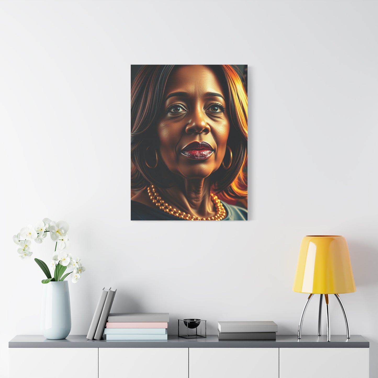 Kamala Harris Art Luxury Canvas Wall Art & Canvas Print