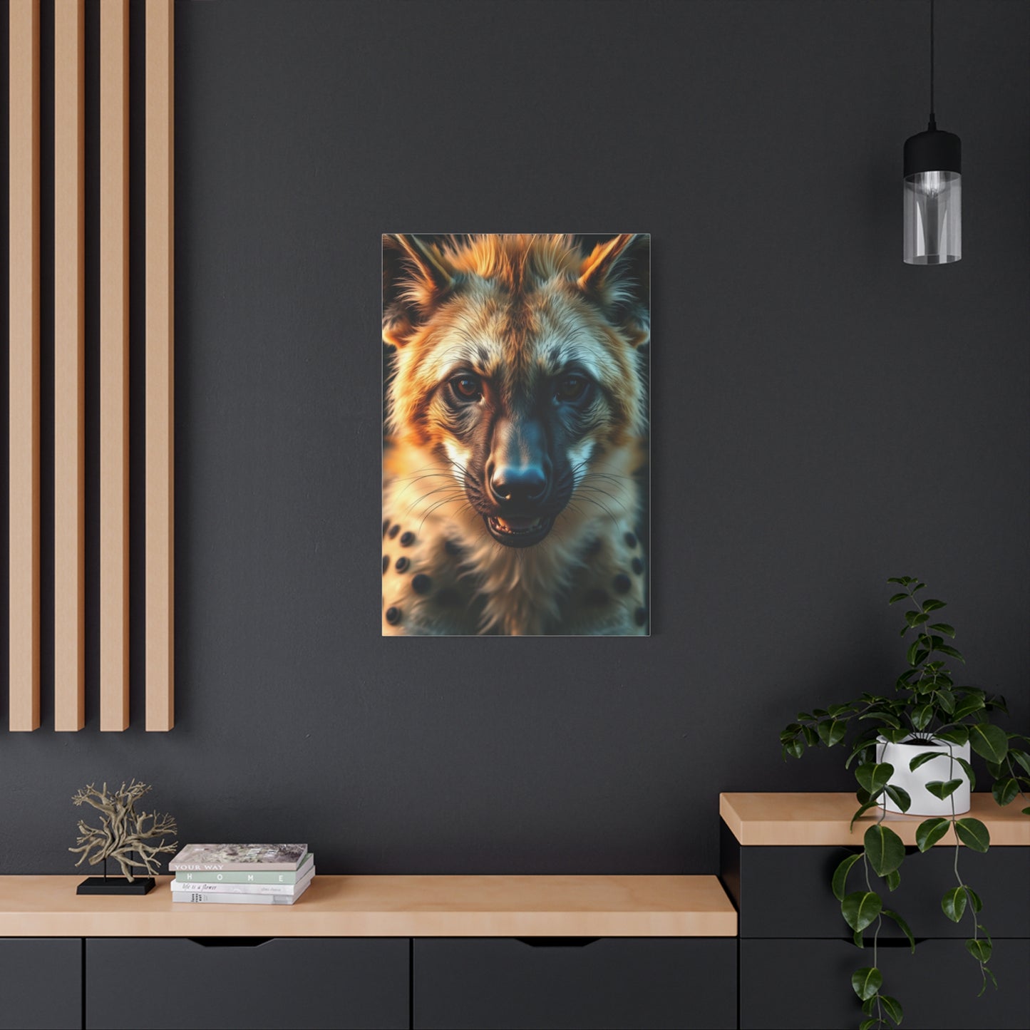 Vision Hyenas Art Art Wall Art & Canvas Print