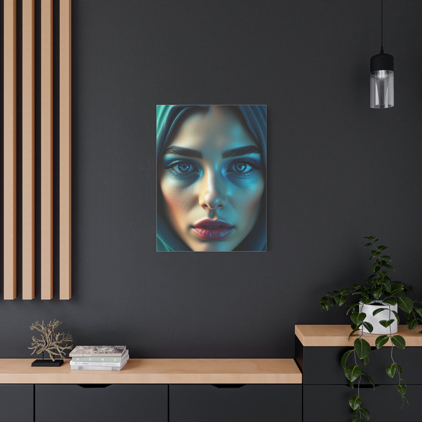 Blue & Green Art Supreme Gallery Wall Art & Canvas Print