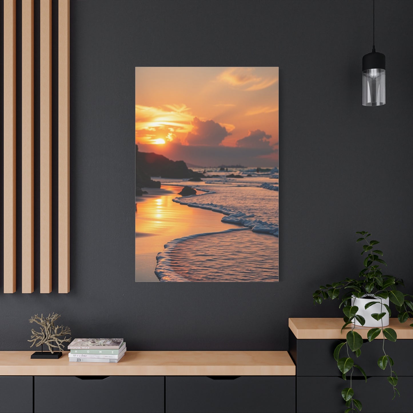 Collection Beach Sunrise and Sunset Art Art Wall Art & Canvas Print