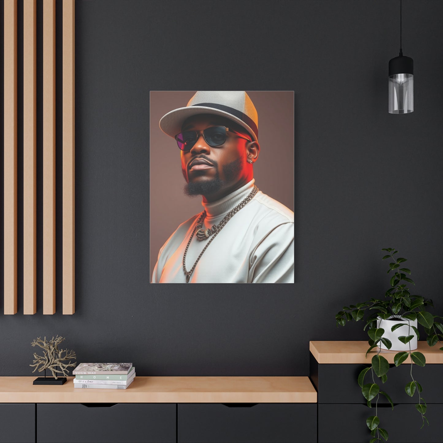 R&B, Soul Music Art Luxury Canvas Wall Art & Canvas Print