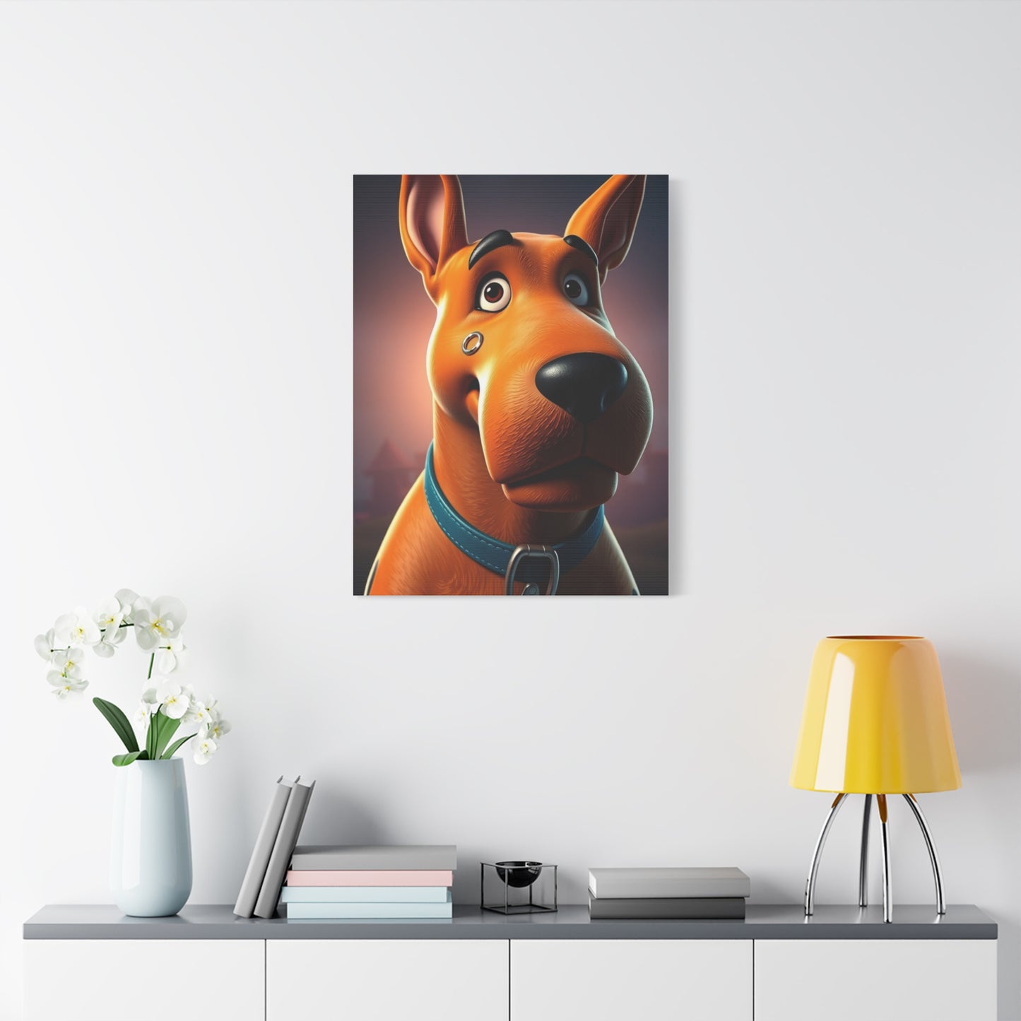 Supreme Scooby-Doo (TV Series) Characters Art Collection Wall Art & Canvas Print
