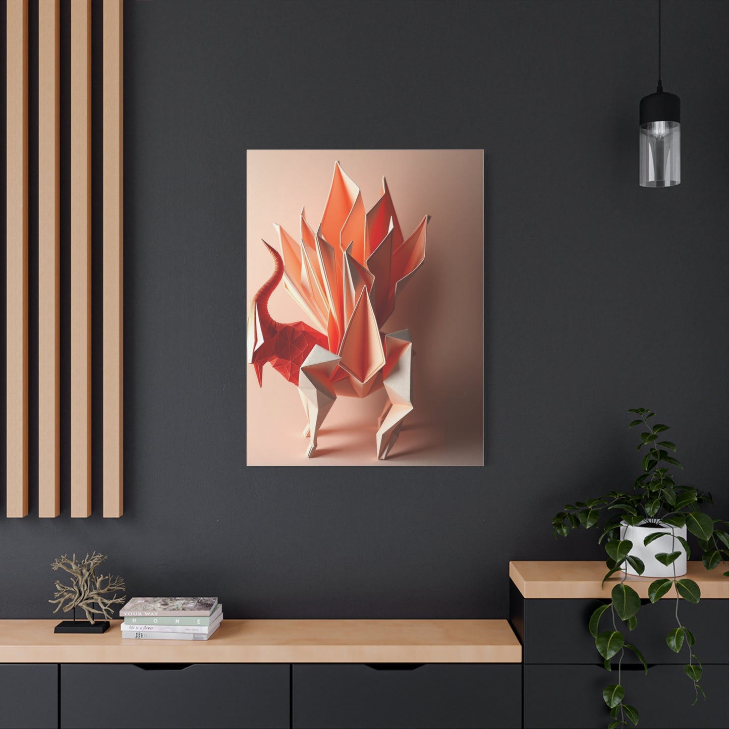 Origami Arcana Canvas Wall Art & Canvas Print