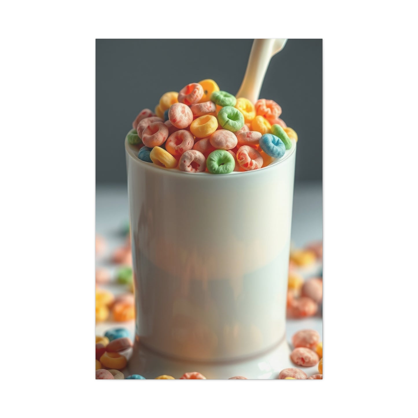 Chromatic Breakfast Bliss Art Wall Art & Canvas Print