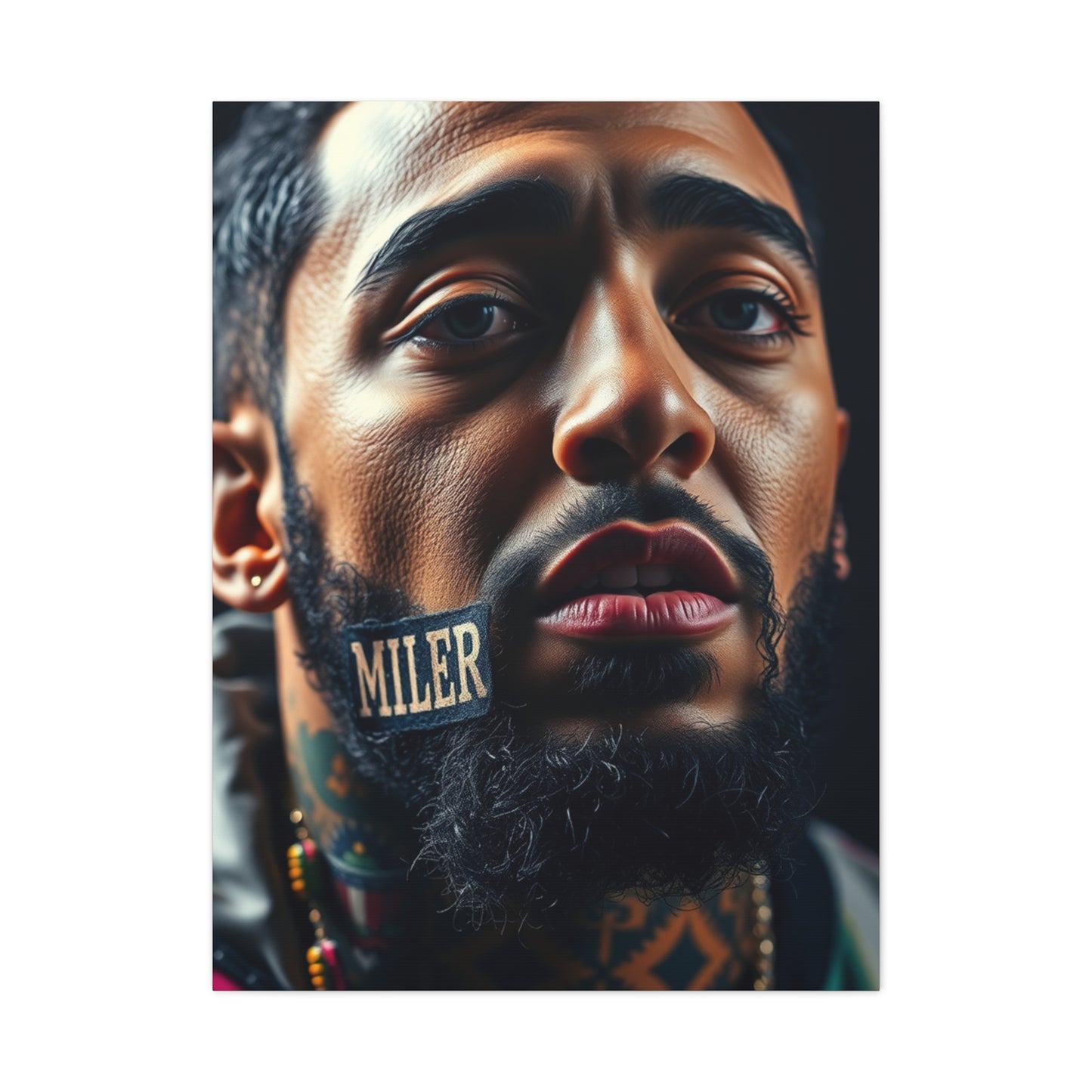 Divine Rhythm Impression Wall Art & Canvas Print