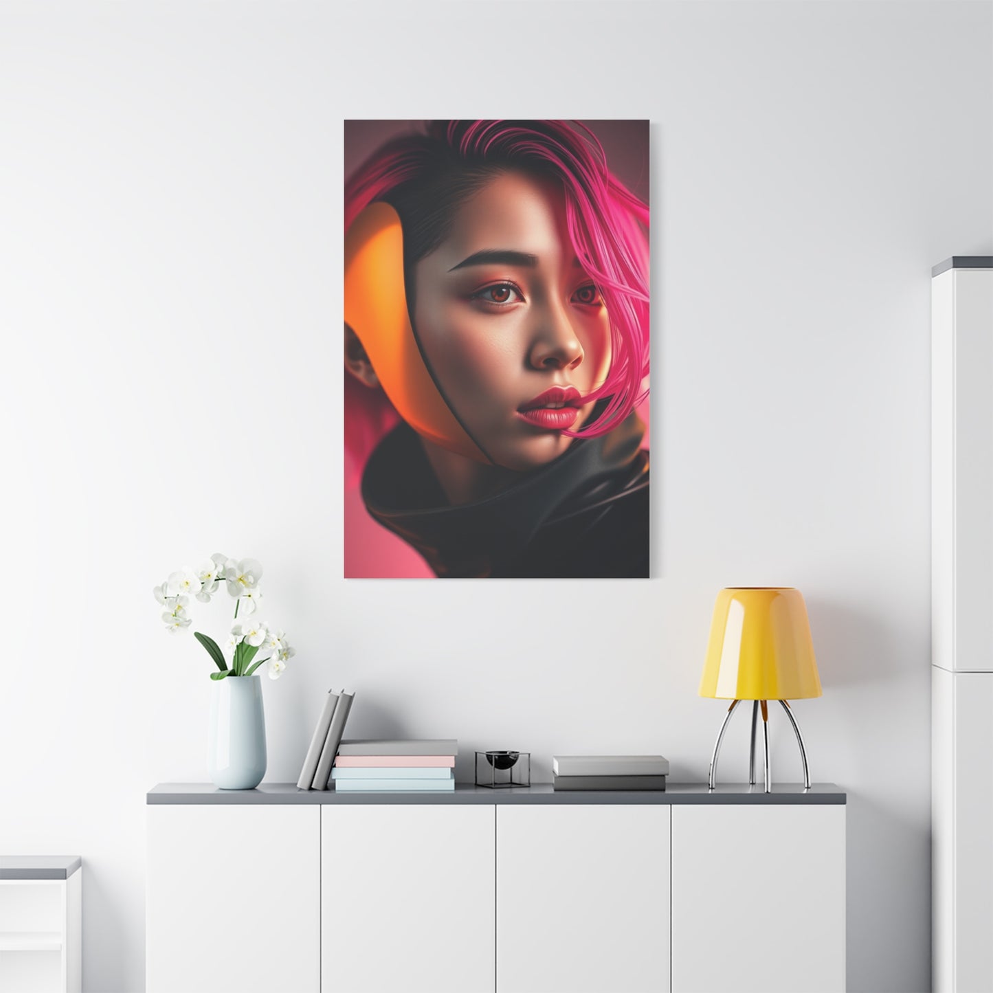 Elite Gold & Pink Art Vision Wall Art & Canvas Print