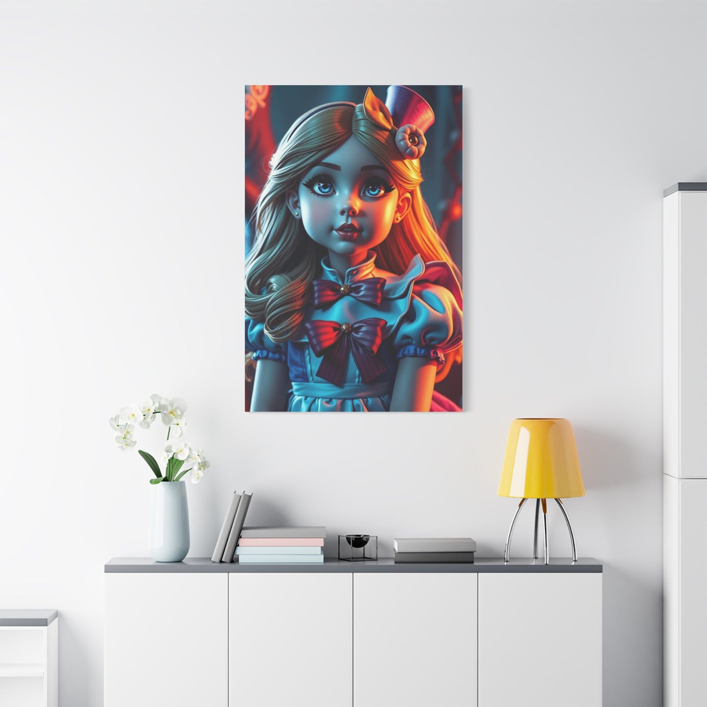 Collection Alice In Wonderland Characters Art Art Wall Art & Canvas Print