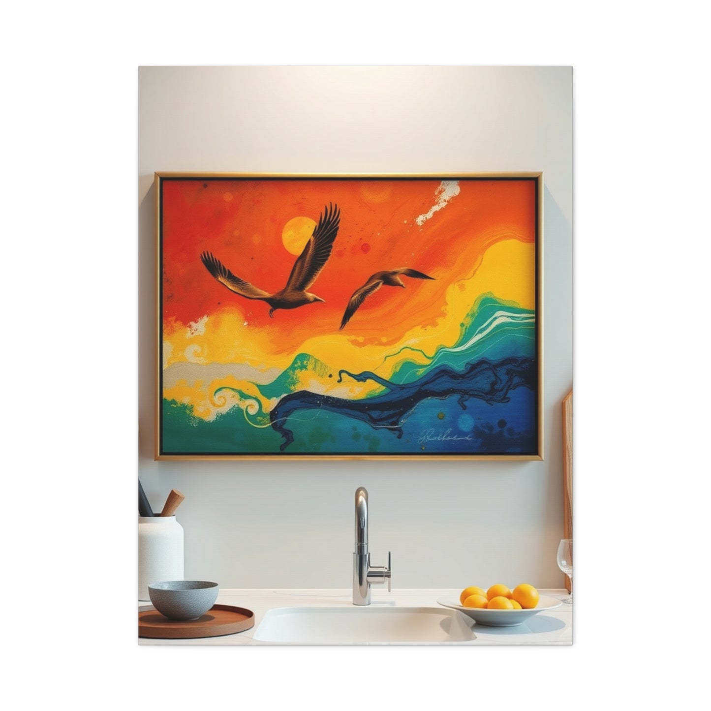 Culinary Splendor Wall wall art & canvas print