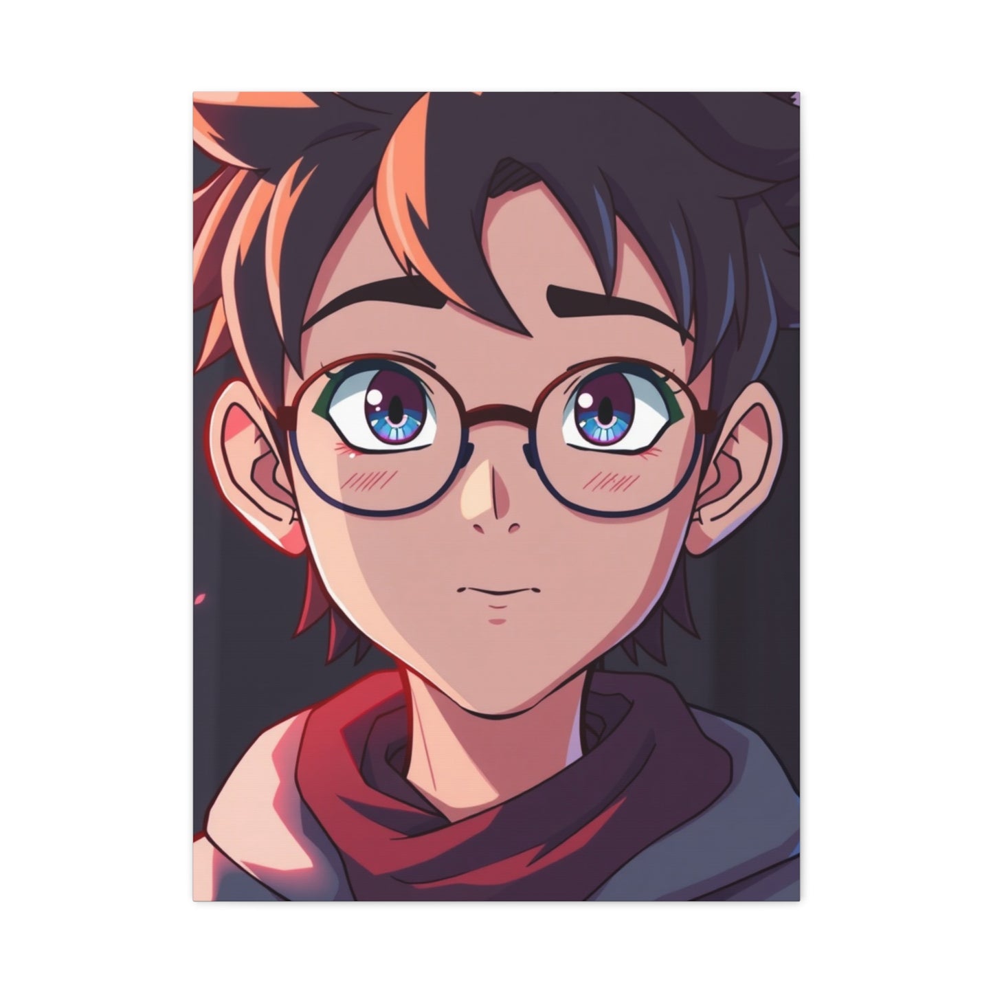 Fanciful Visage Artwork Wall Art & Canvas Print