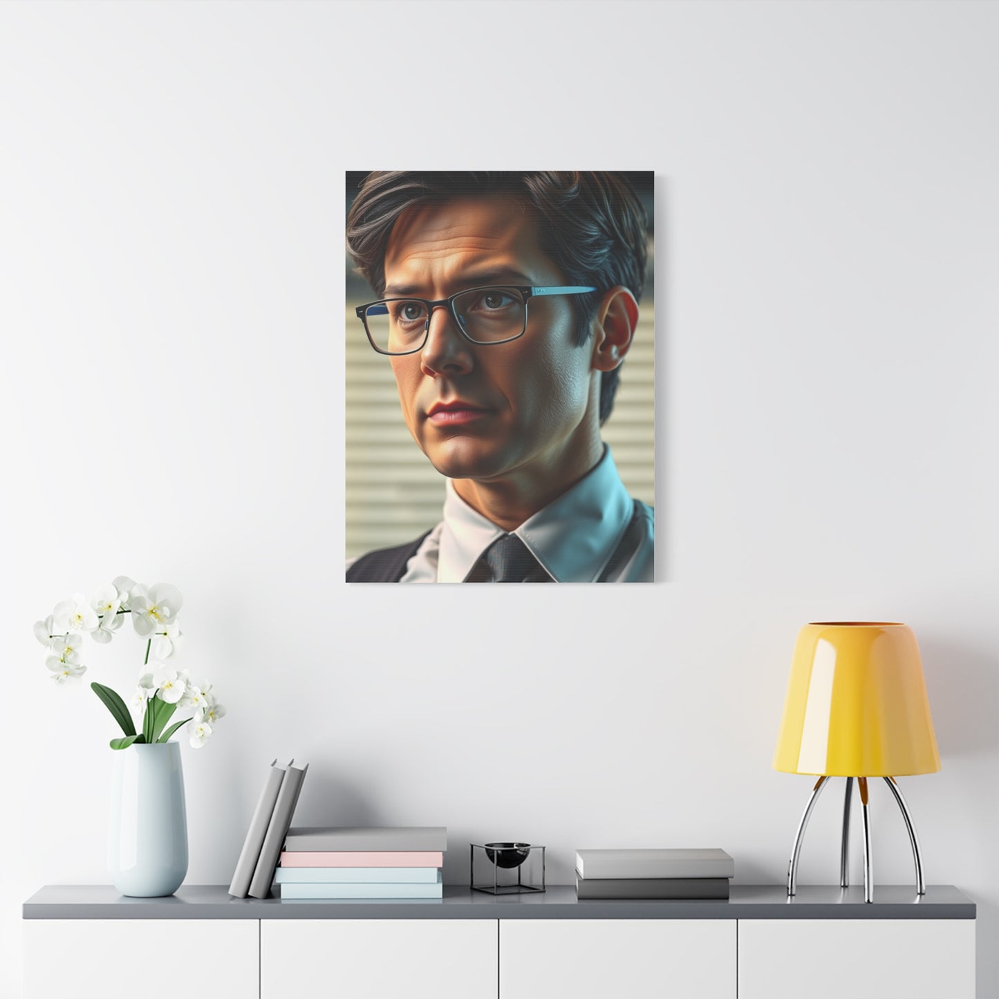 Elite The Office Character Art Vision Wall Art & Canvas Print
