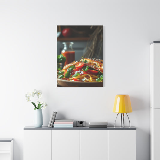 Vision Italian Food Art Art Wall Art & Canvas Print