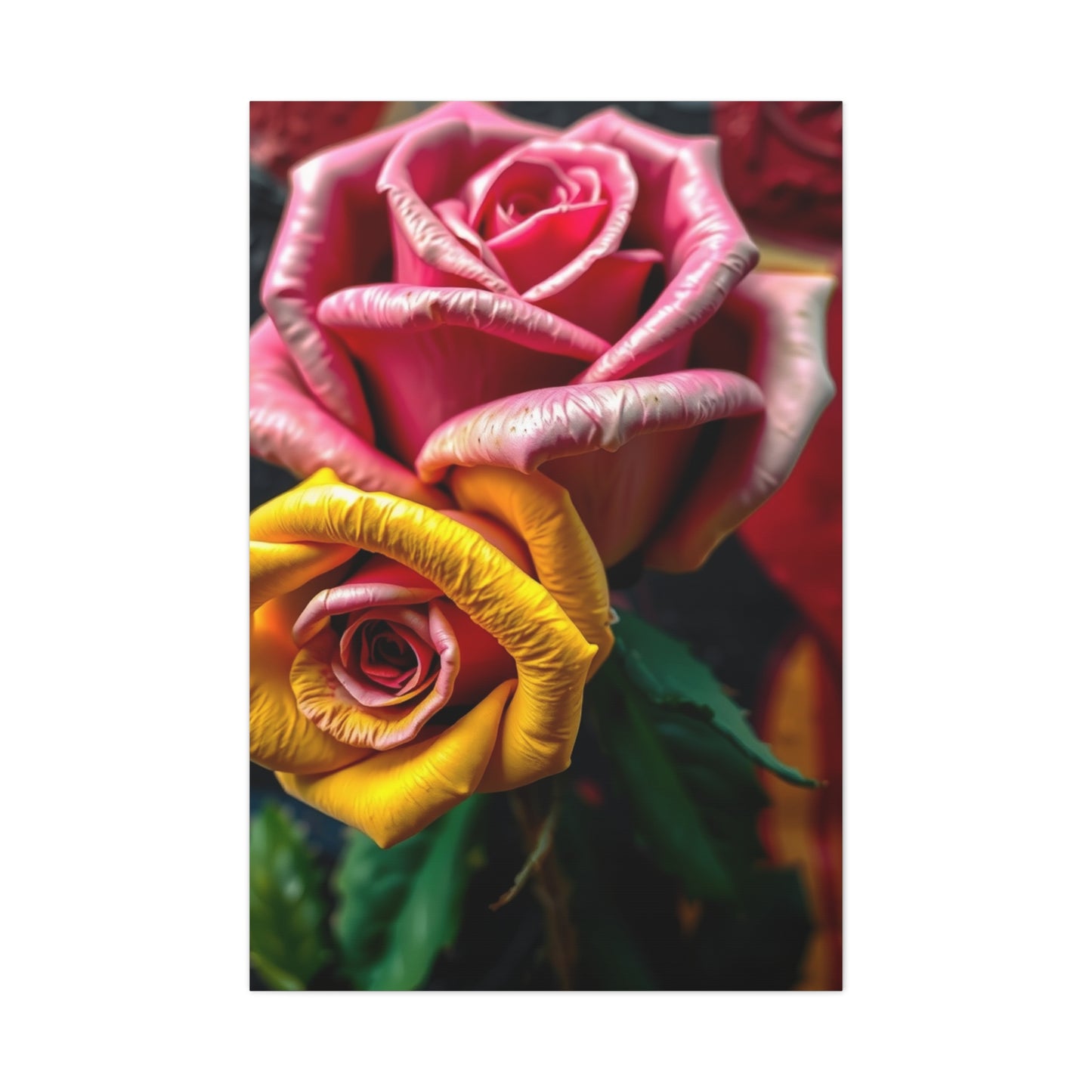 Urban Petals Reverie Canvas Wall Art & Canvas Print