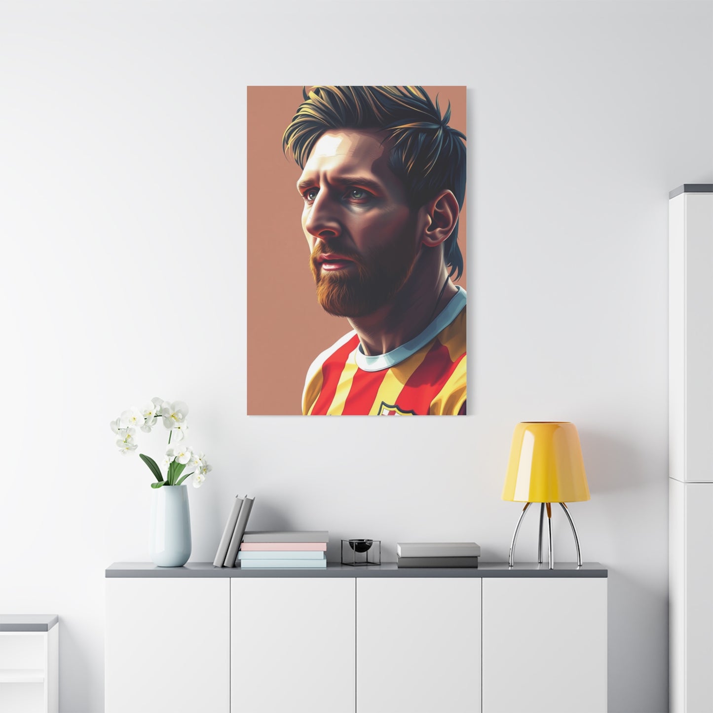 Lionel Messi: Canvas of Brilliance Wall Art & Canvas Print