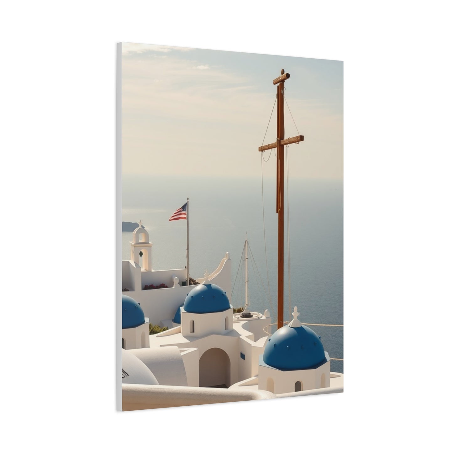 Vision Santorini Art Art Wall Art & Canvas Print