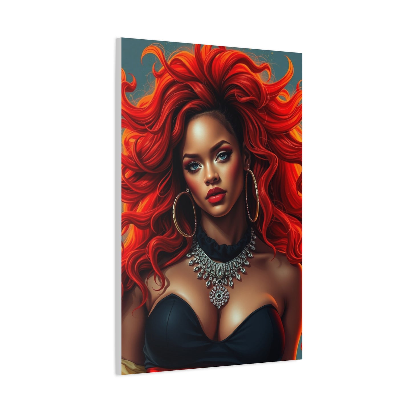 Luxurious Rihanna Canvas Showcase Wall Art & Canvas Print