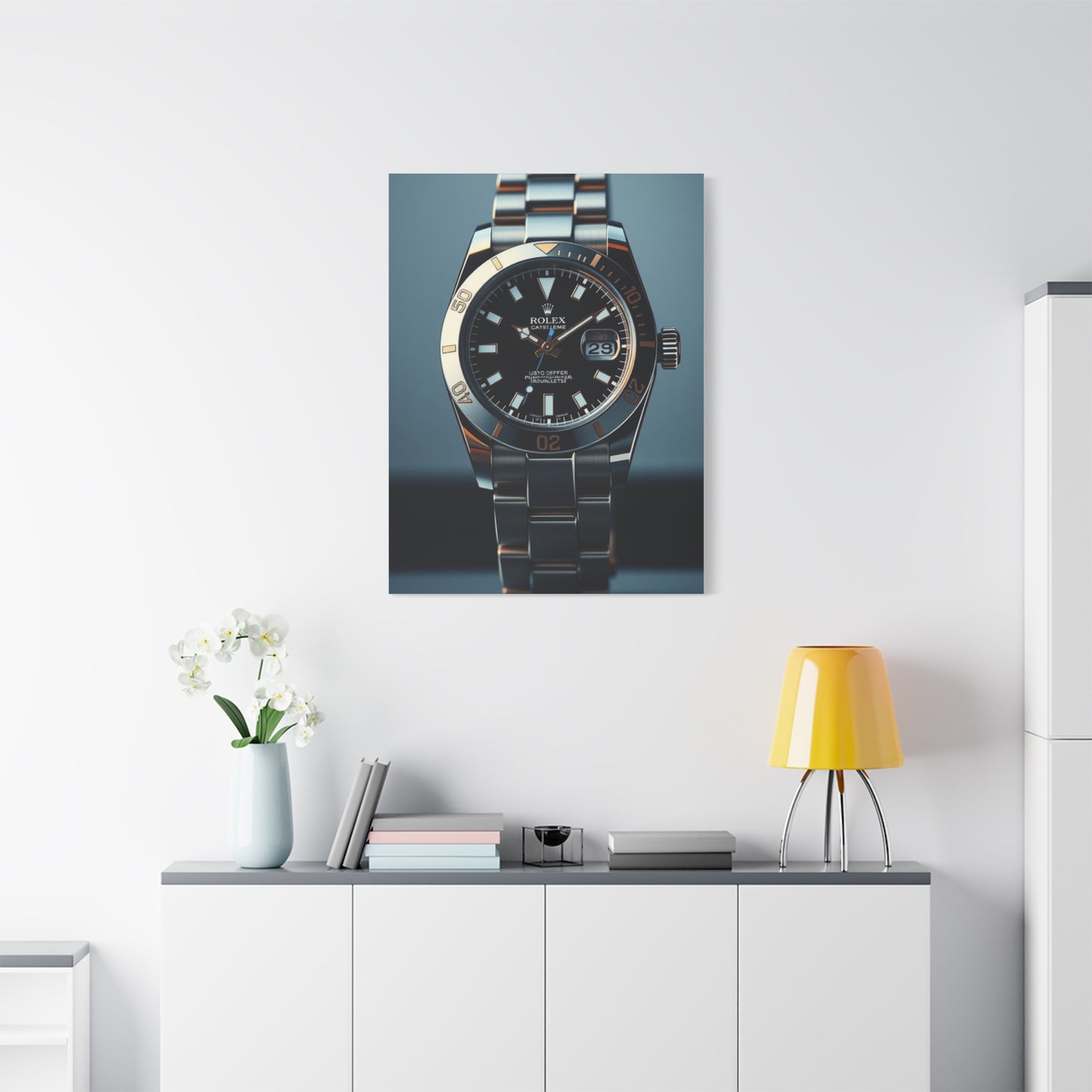 Splendid Timepiece Artwork Wall Art & Canvas Print