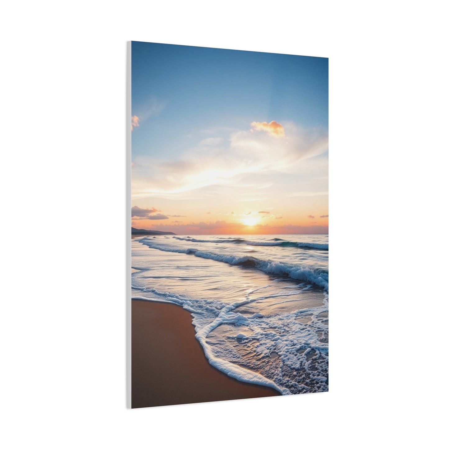 Beach Sunrise and Sunset Art Supreme Gallery Wall Art & Canvas Print