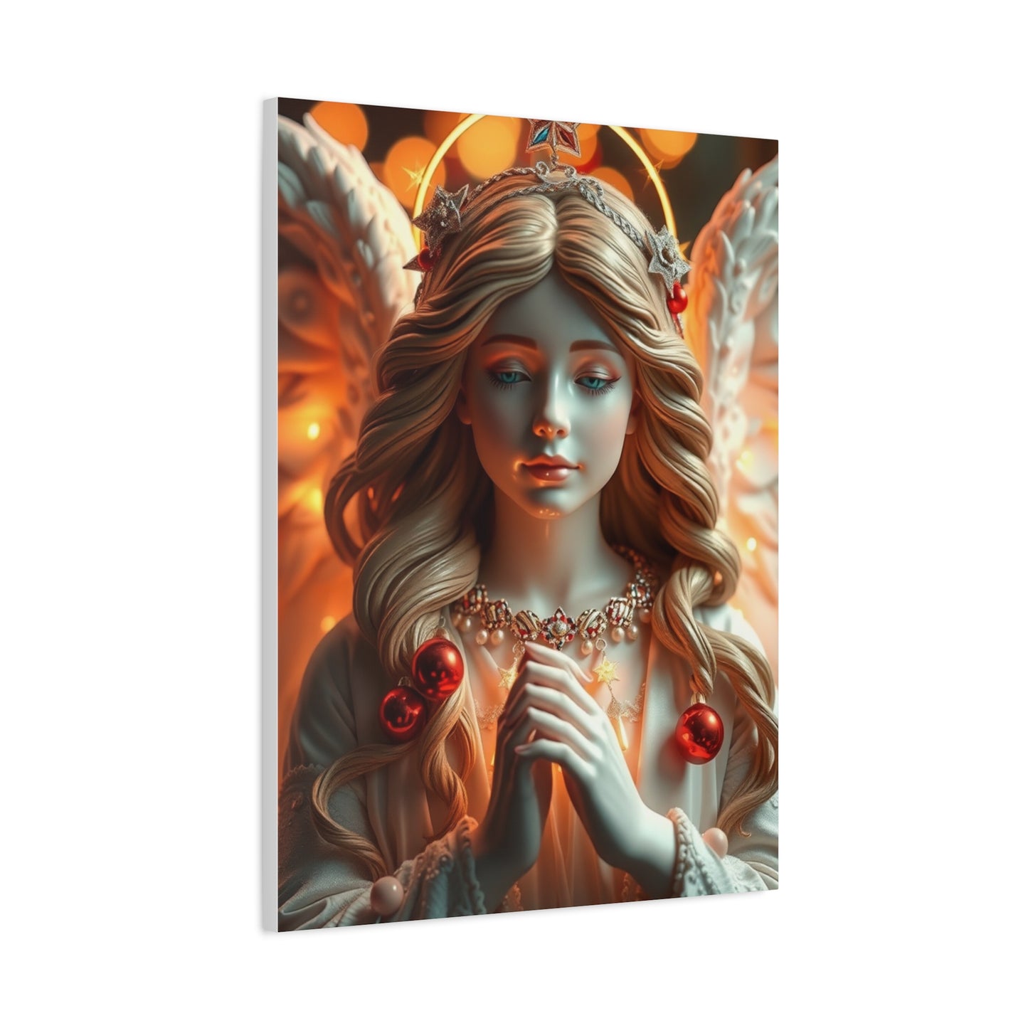 Masterpiece Christmas Angel Art Vision Wall Art & Canvas Print