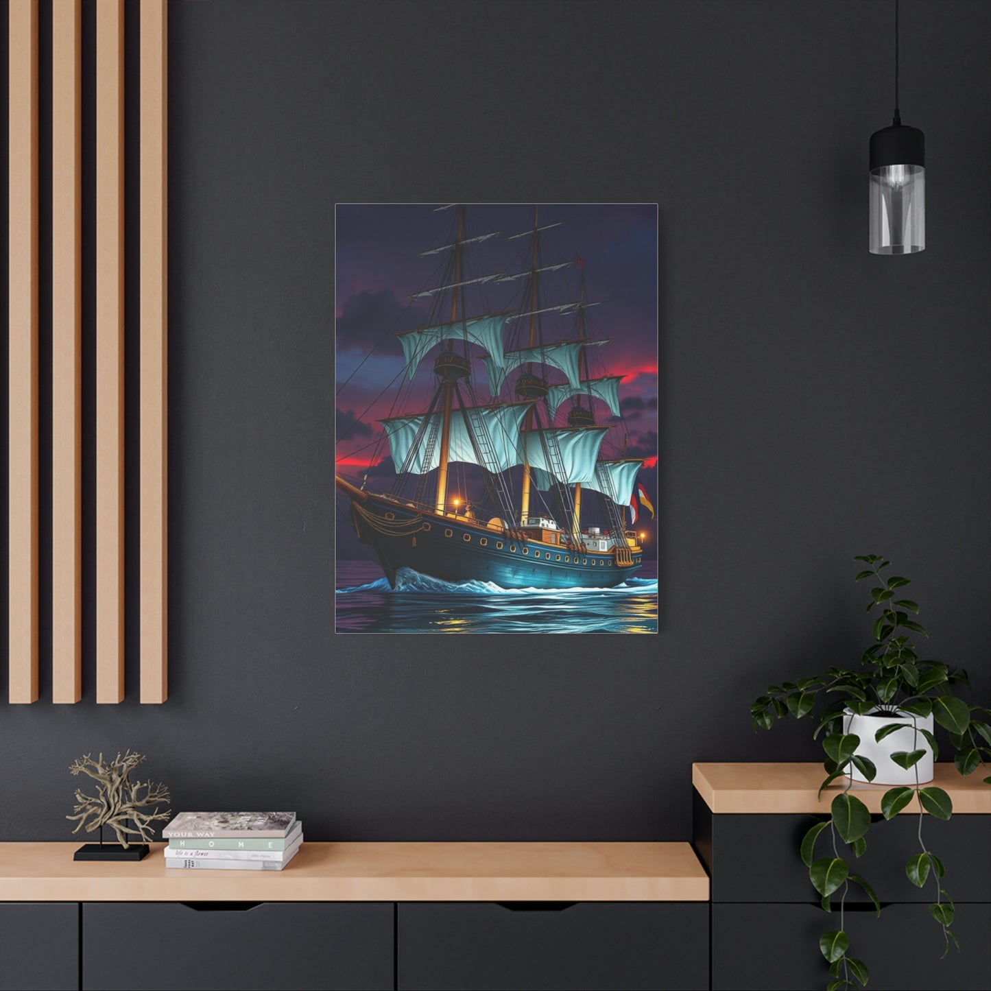 Elite Ship Art Vision Wall Art & Canvas Print