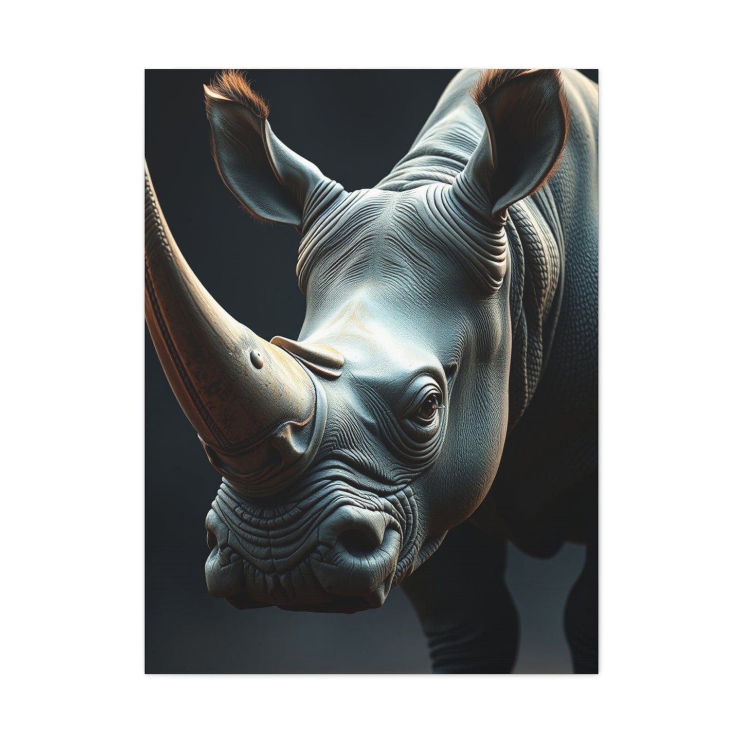 Rhinoceros Art Supreme Gallery Wall Art & Canvas Print