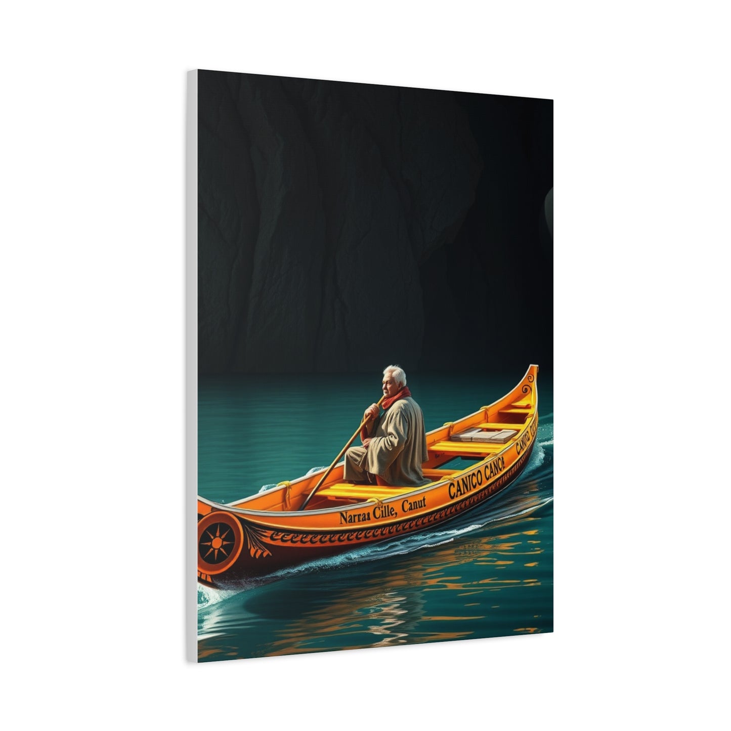 Canoe Art Refined Canvas Wall Art & Canvas Print