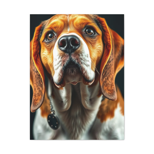 Elite Beagle Art Vision Wall Art & Canvas Print