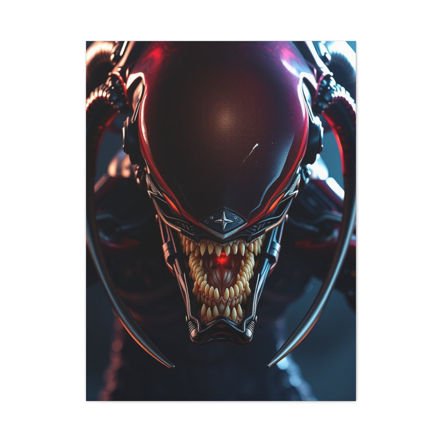 Vision Xenomorph Art Art Wall Art & Canvas Print