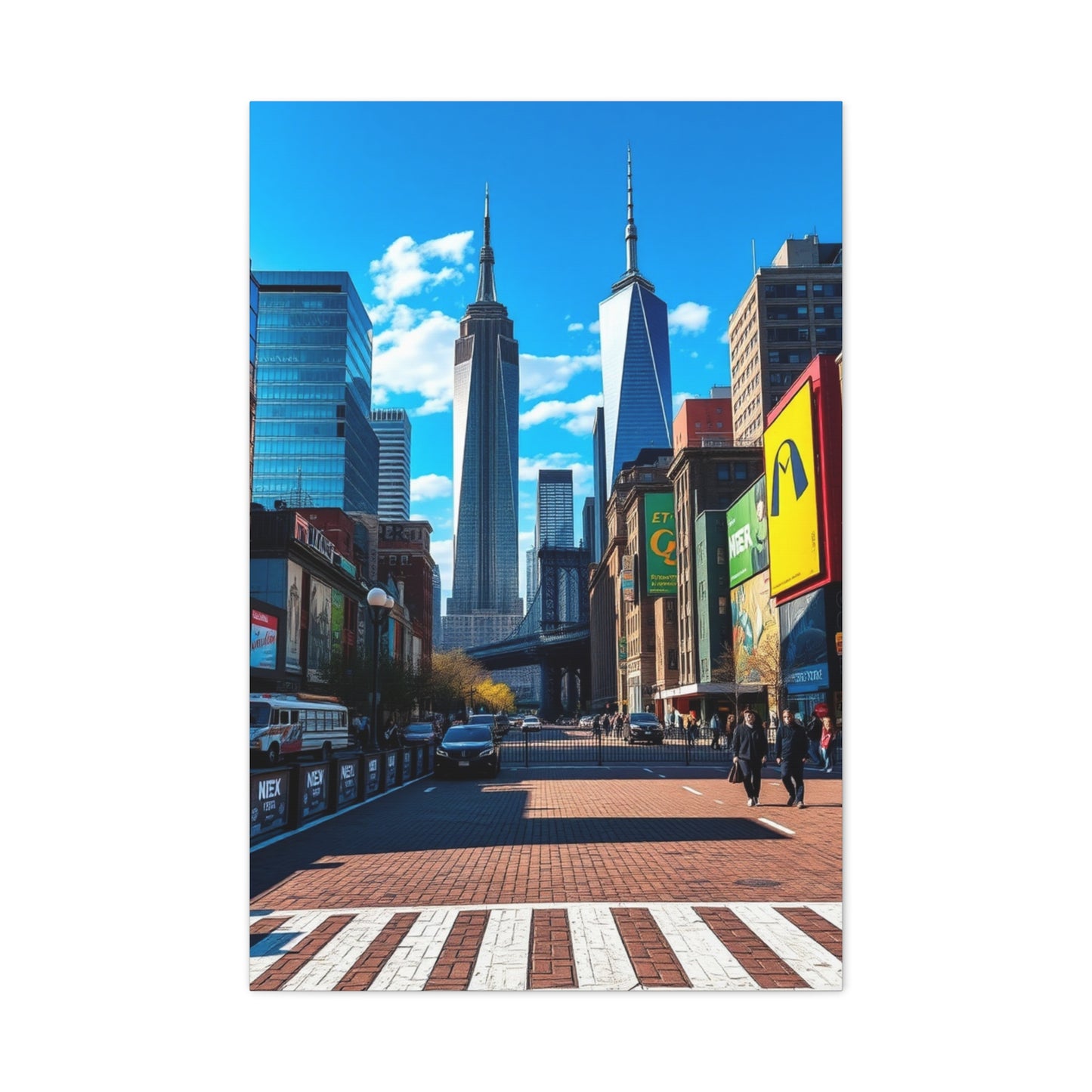 Metropolitan Nocturne Vista Wall Art & Canvas Print