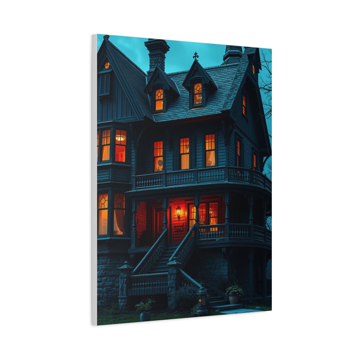 Haunted House Art Supreme Gallery Wall Art & Canvas Print