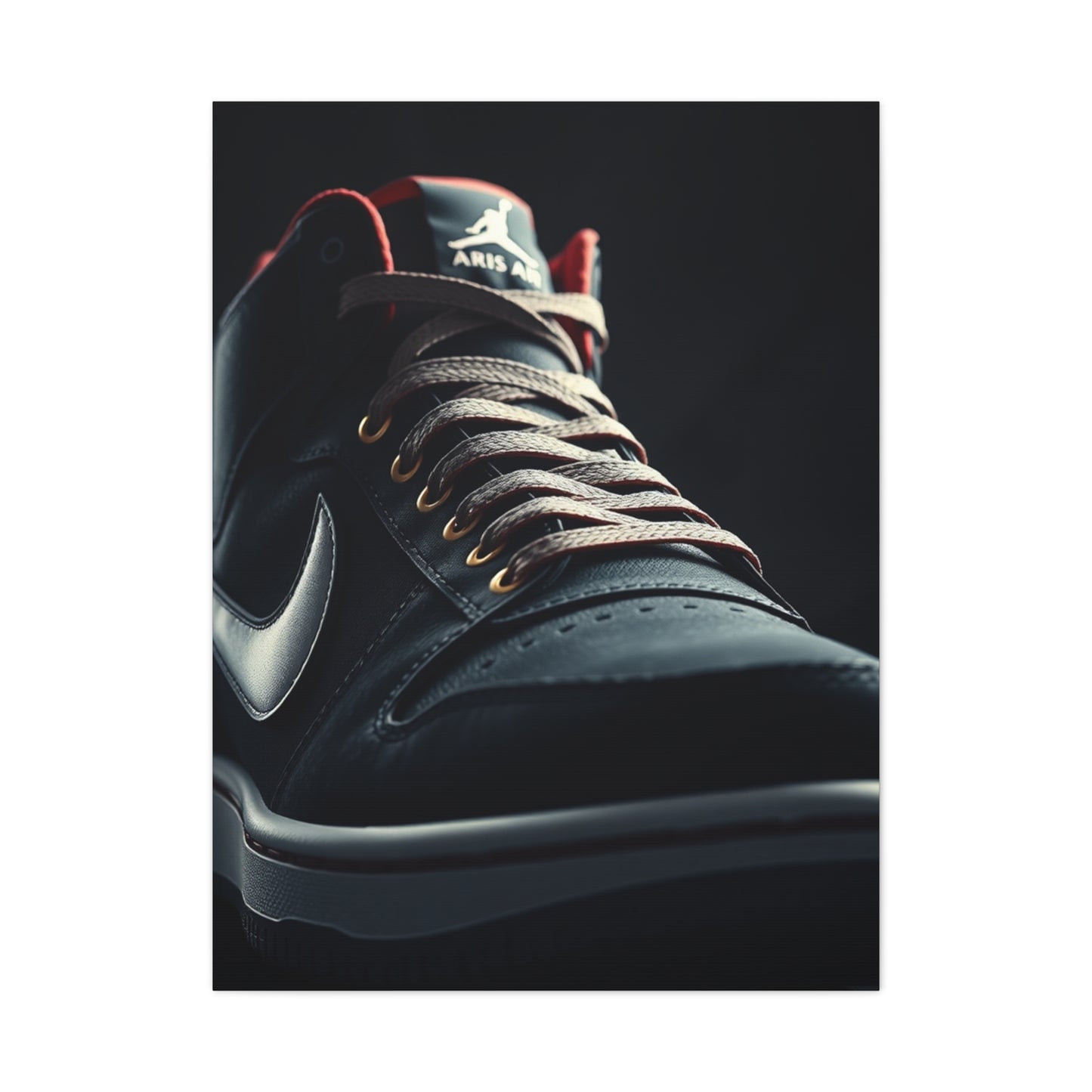 Sophisticated Sneaker Display Wall Art & Canvas Print