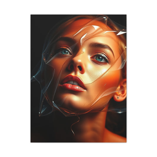 Elite Pop of Orange Art Vision Wall Art & Canvas Print