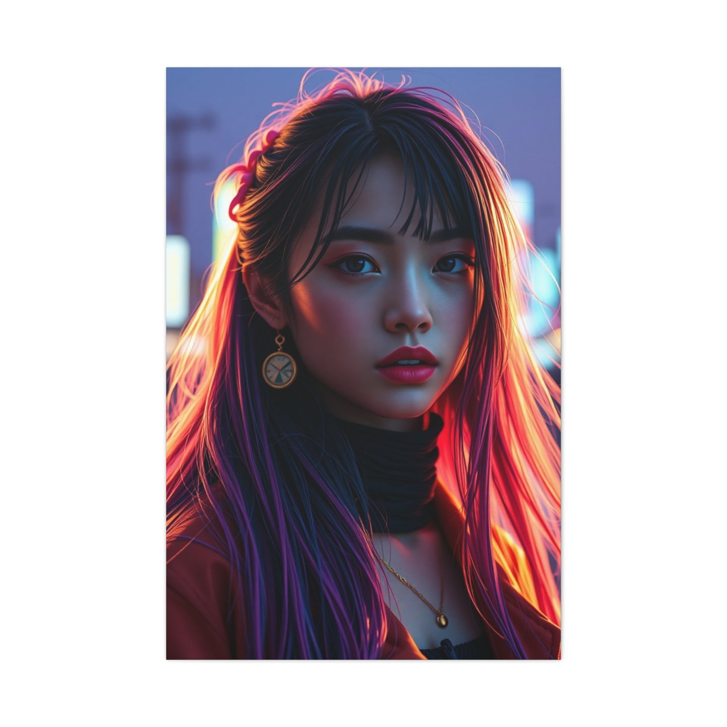 Warakami Vaporwave Art Refined Canvas Wall Art & Canvas Print