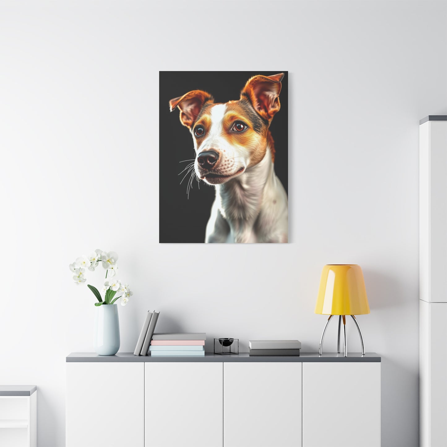Jack Russell Terrier Art Refined Canvas Wall Art & Canvas Print