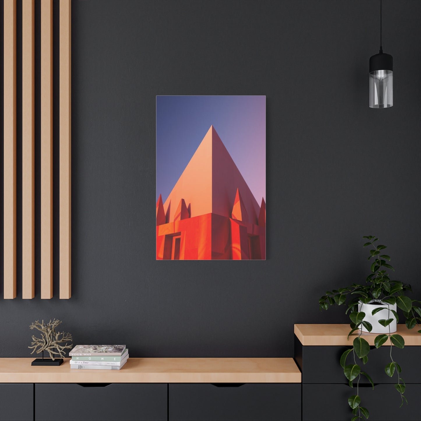 Prismatic Geometric Radiance Wall Art & Canvas Print