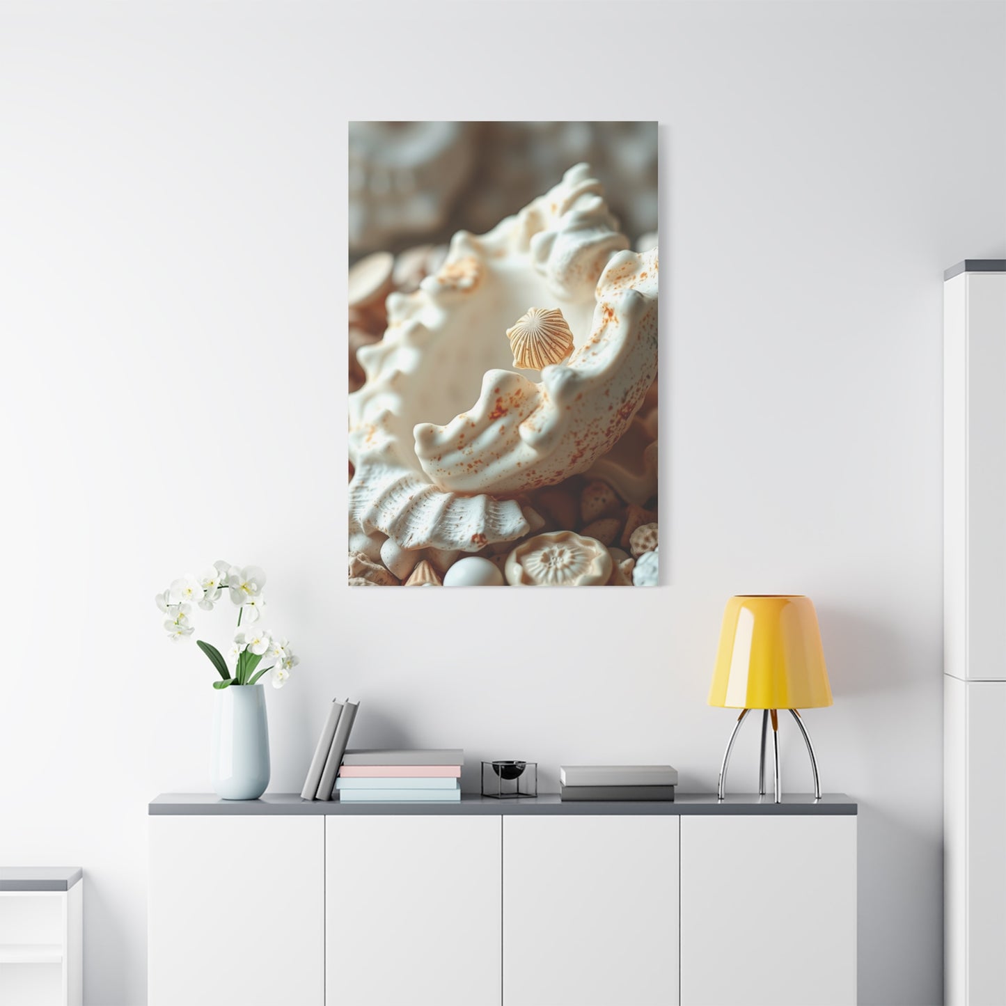 Masterpiece Sea Shell Art Vision Wall Art & Canvas Print