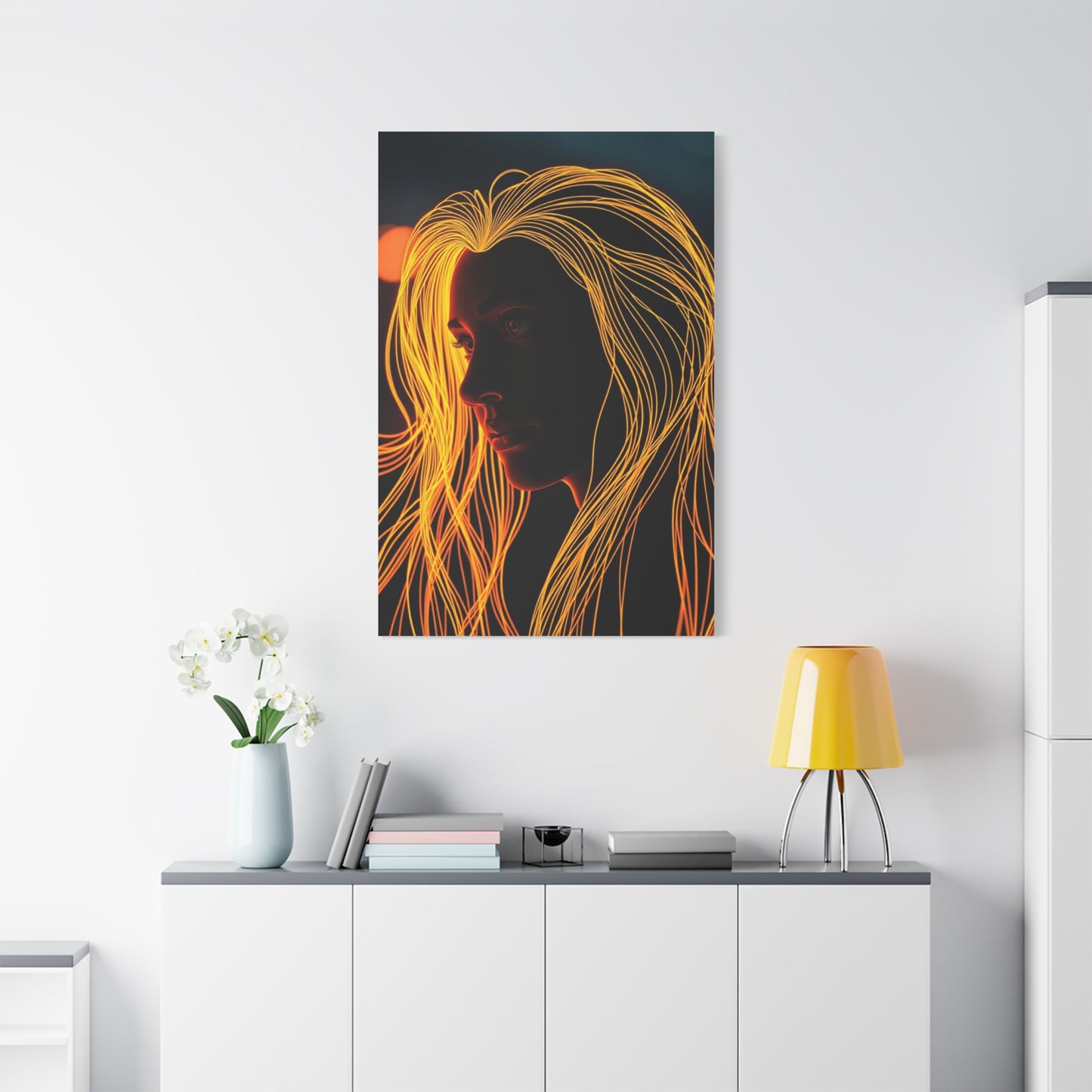 Minimalist Lineage Canvas