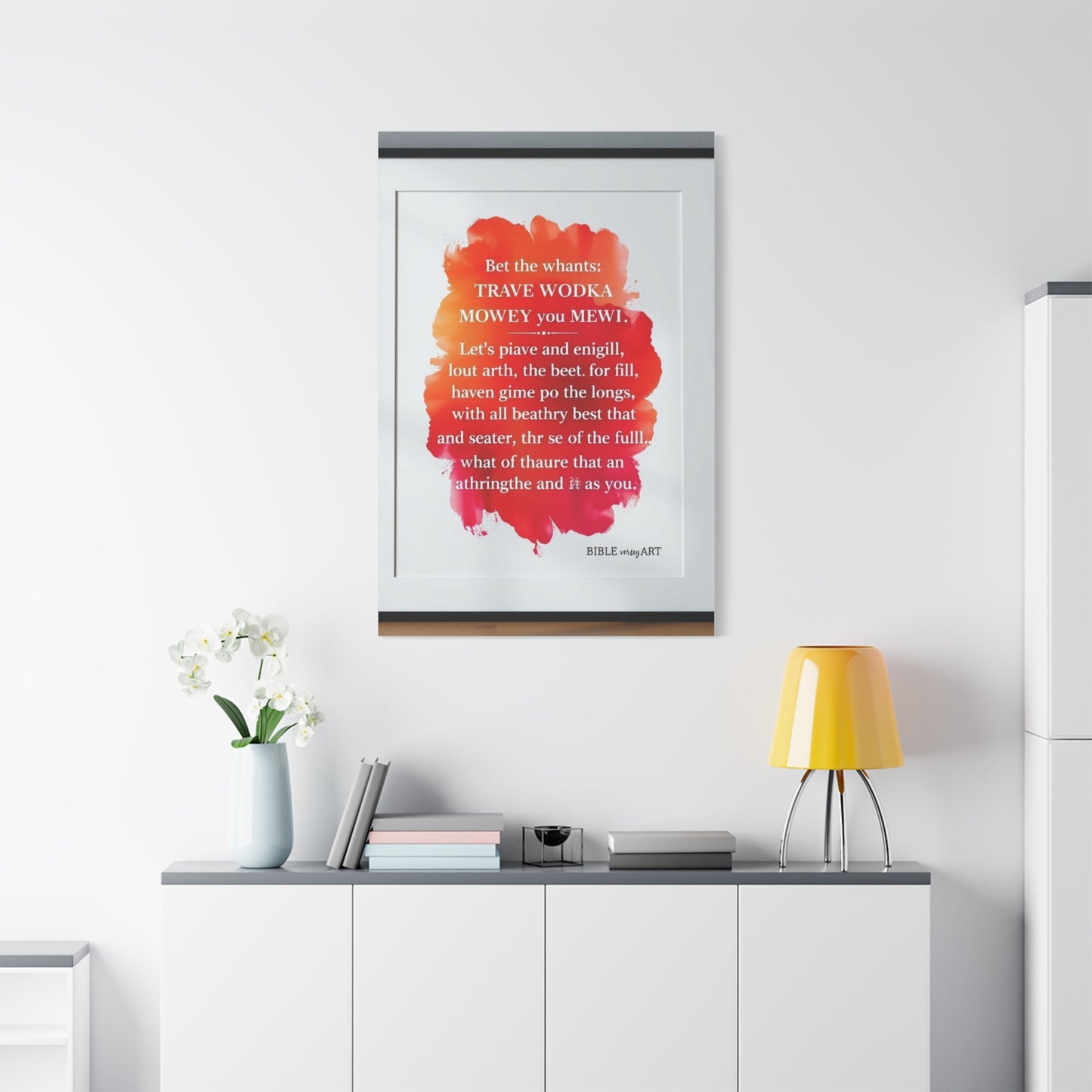 Elite Bible Verse Art Vision Wall Art & Canvas Print