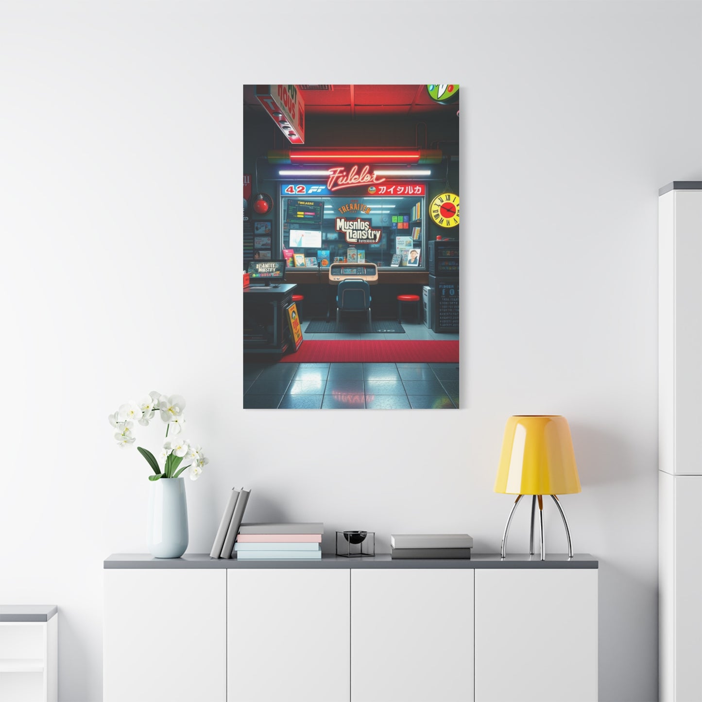 Masterpiece 80’s Nostalgia Art Vision Wall Art & Canvas Print