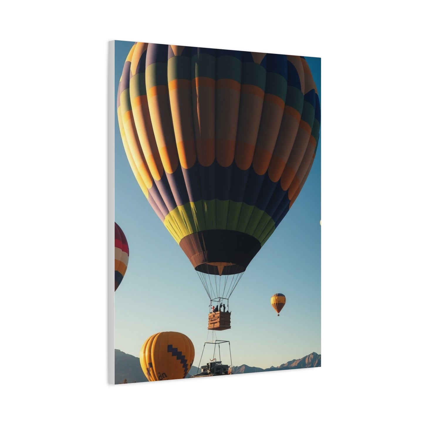 Vision Hot Air Balloon Art Art Wall Art & Canvas Print