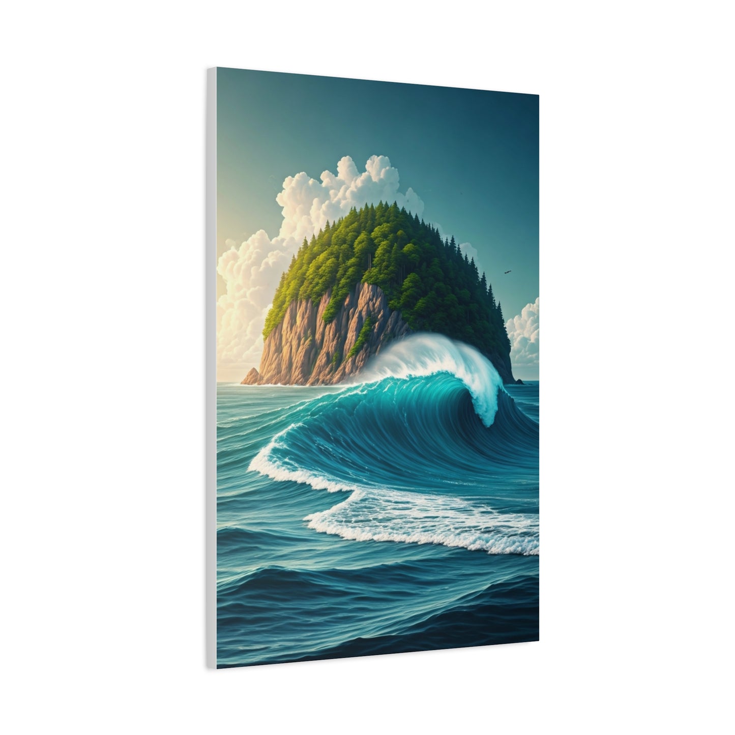Island Wave Sanctuary Wall Art & Canvas Prints