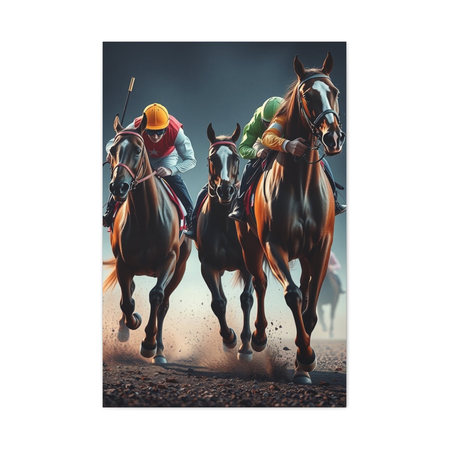 Horse Racing Art Supreme Gallery Wall Art & Canvas Print
