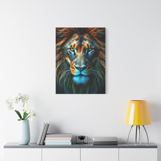 Imperial Majesty in Brushstrokes Wall Art & Canvas Print