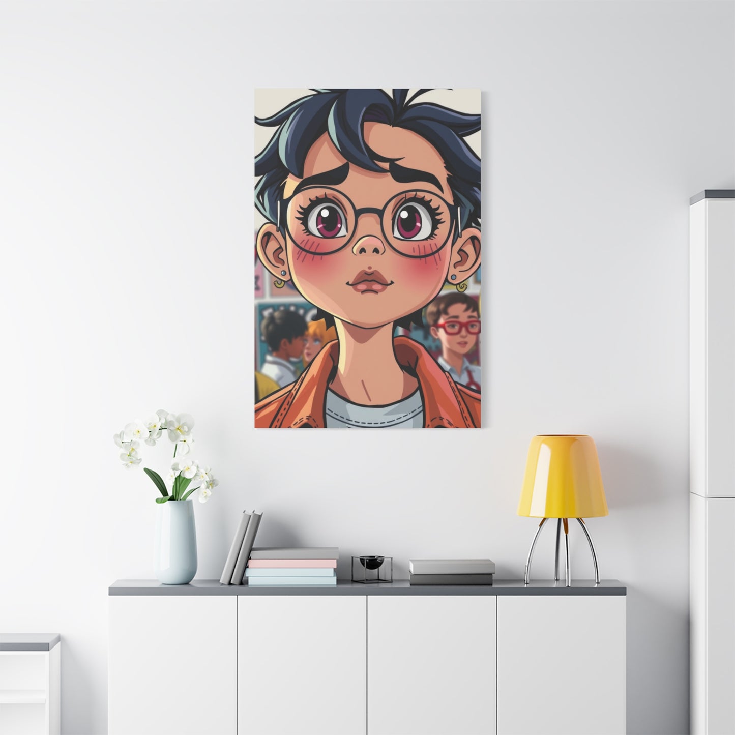 Exquisite Pop Expression Wall Art & Canvas Print