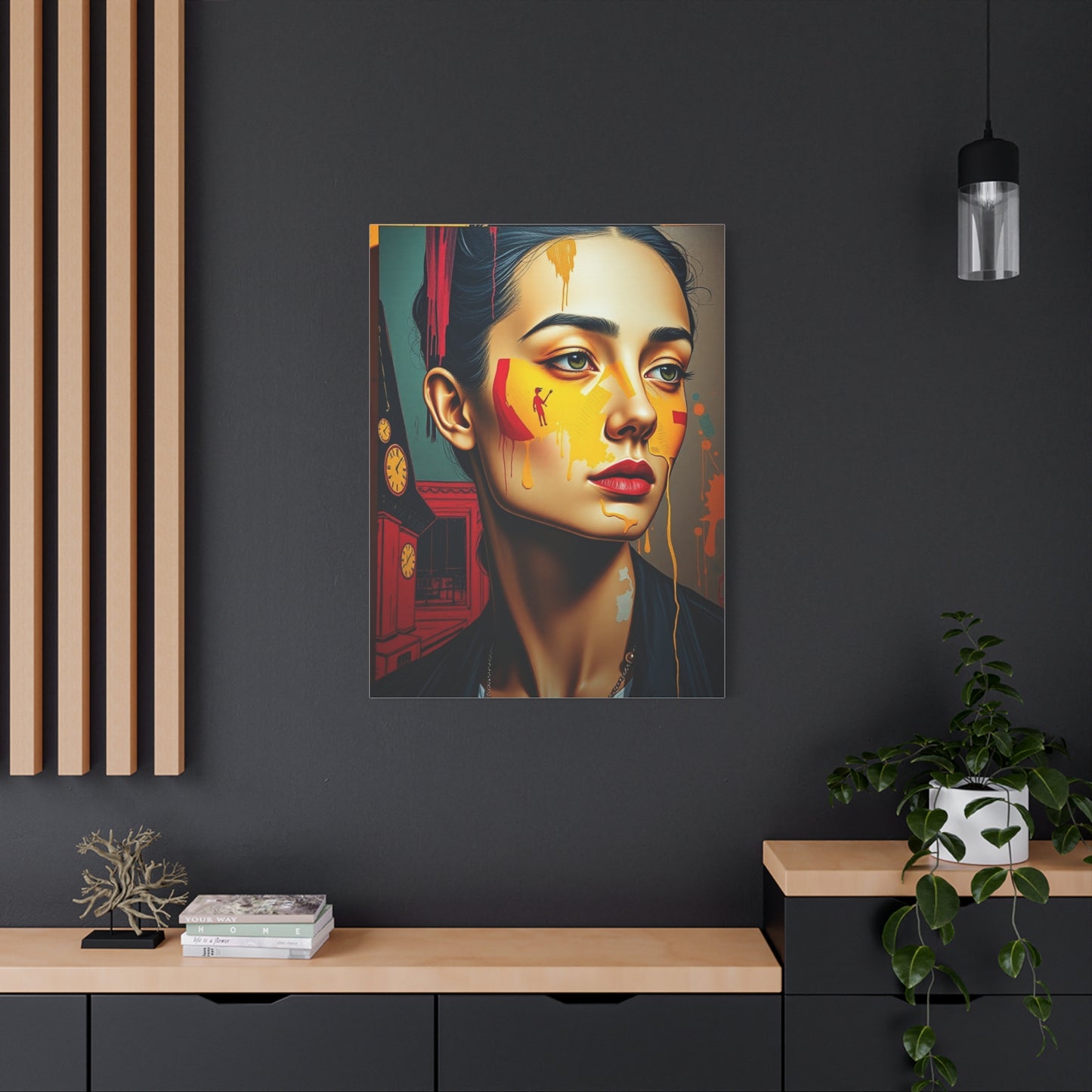Avant-Garde Elegance Canvas Wall Art & Canvas Print