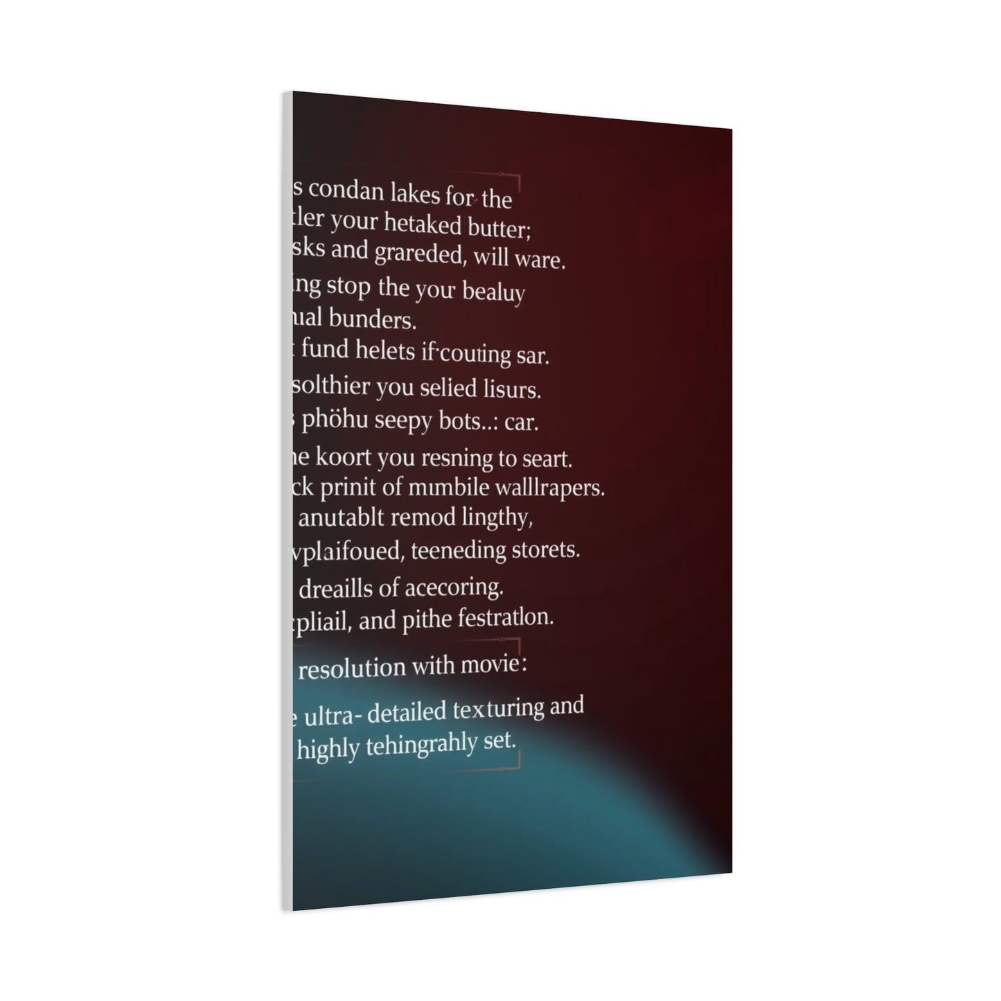 Chorus Reverie Artwork wall art & canvas print