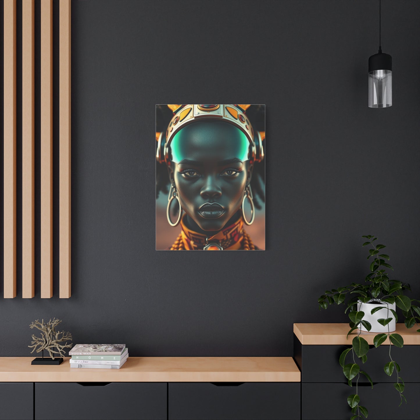 Supreme Afrofuturism Art Collection Wall Art & Canvas Print